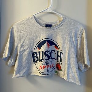 Busch Apple cropped t shirt